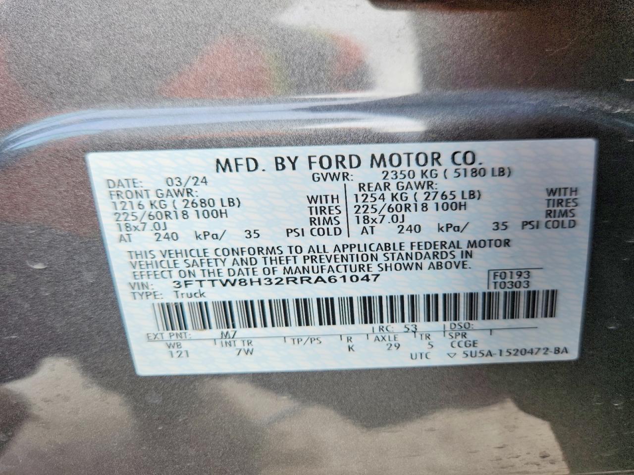 2024 Ford Maverick xlt