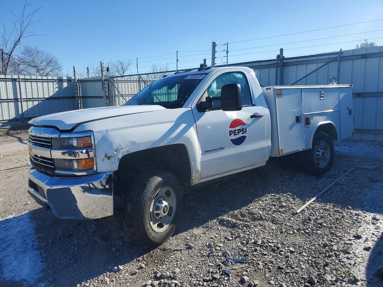 2016 Chevrolet Silverado Utility / Service Truck