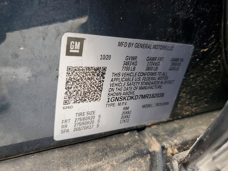 2021 Chevrolet Suburban K1500 Z71