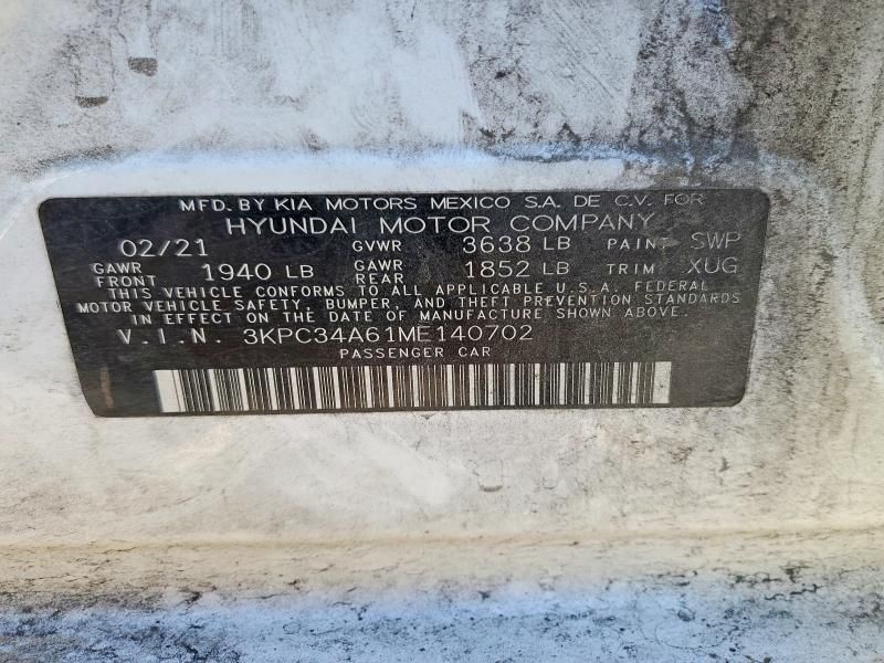 2021 Hyundai Accent Limited