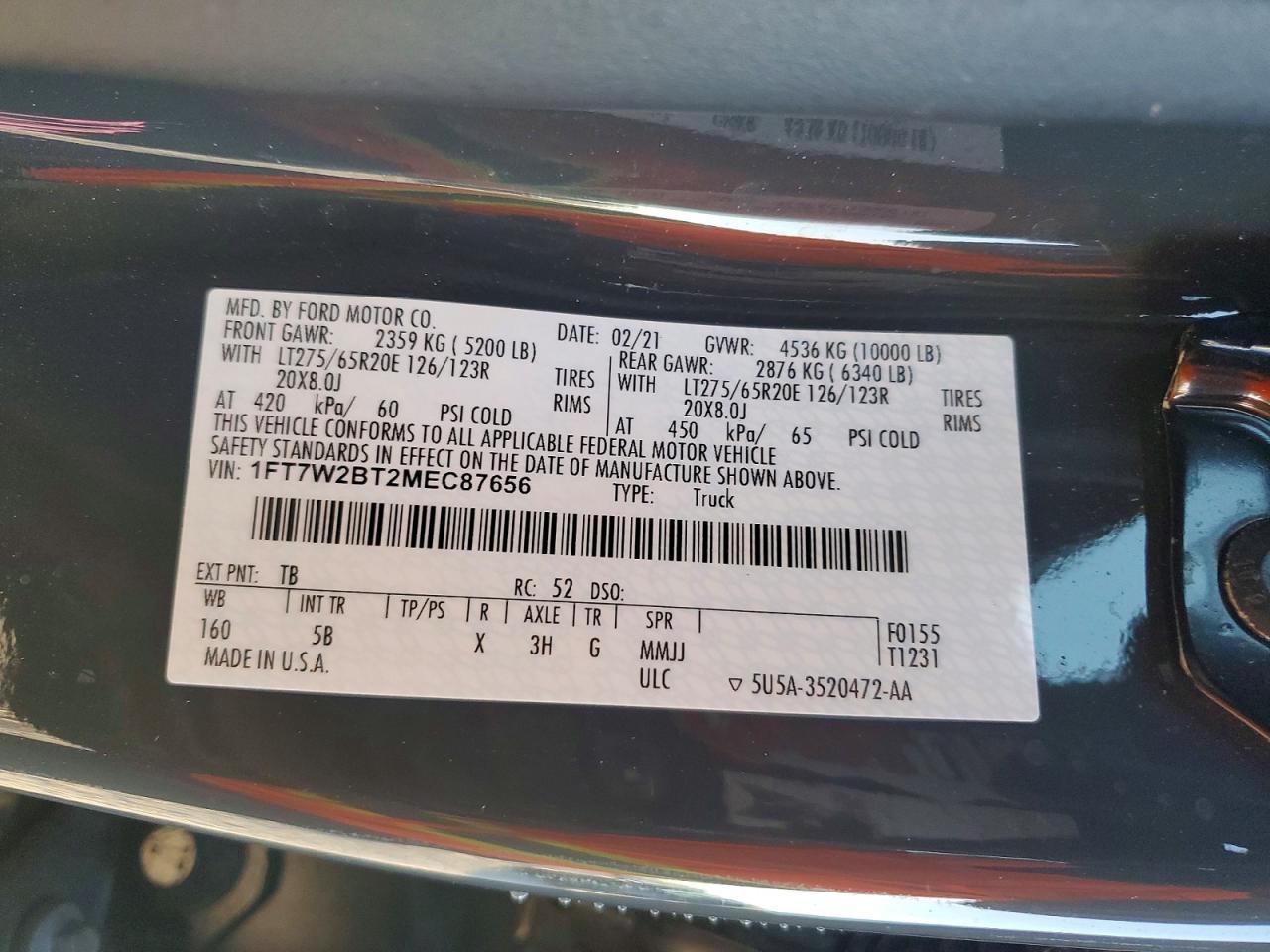 2021 Ford F250 Super Duty