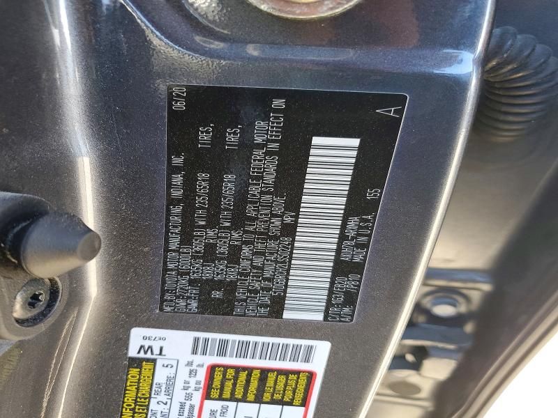 2020 Toyota Highlander Hybrid xle