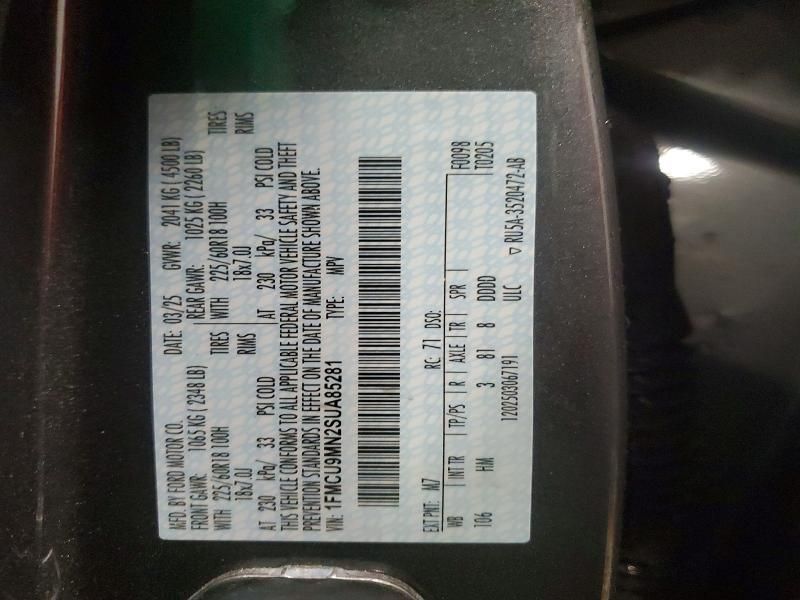 2025 Ford Escape st Line