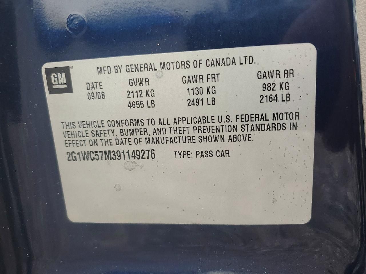 2009 Chevrolet Impala 2LT