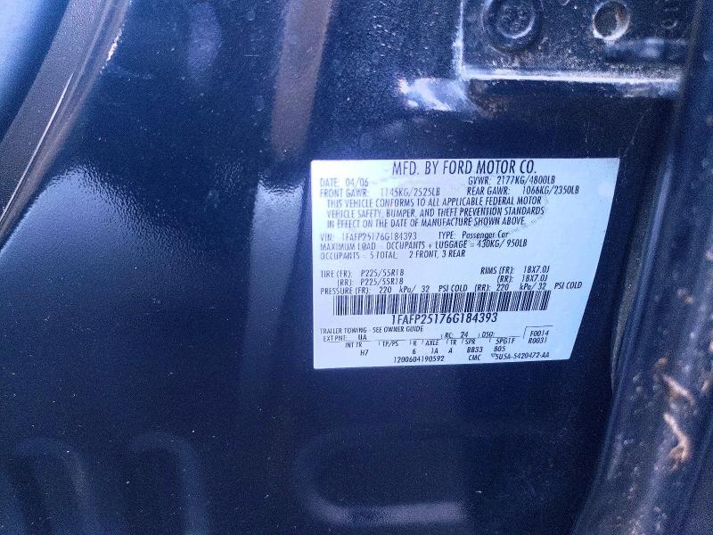 2006 Ford Five Hundred Limited