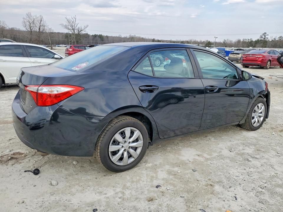 2016 Toyota Corolla l
