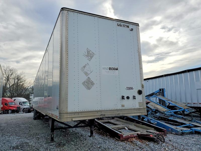 2017 Hyundai Translead VC2530152-AJS DRY Van Trailer