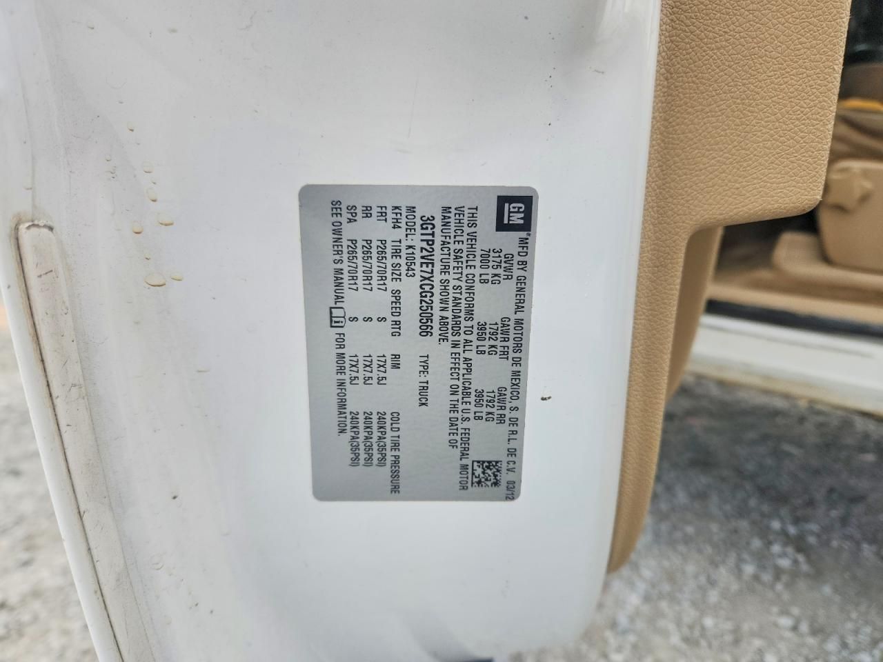 2012 GMC Sierra K1500 sle