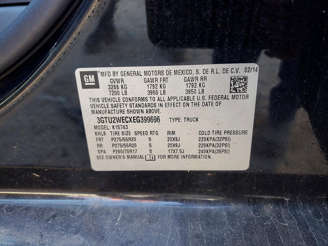 2014 GMC Sierra K1500 Denali