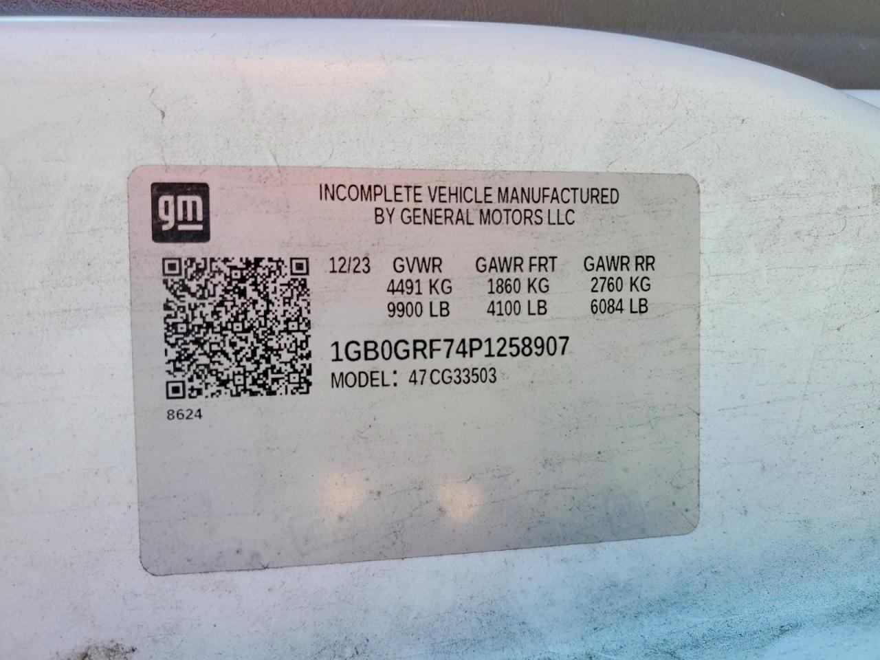 2023 Chevrolet Express G3500