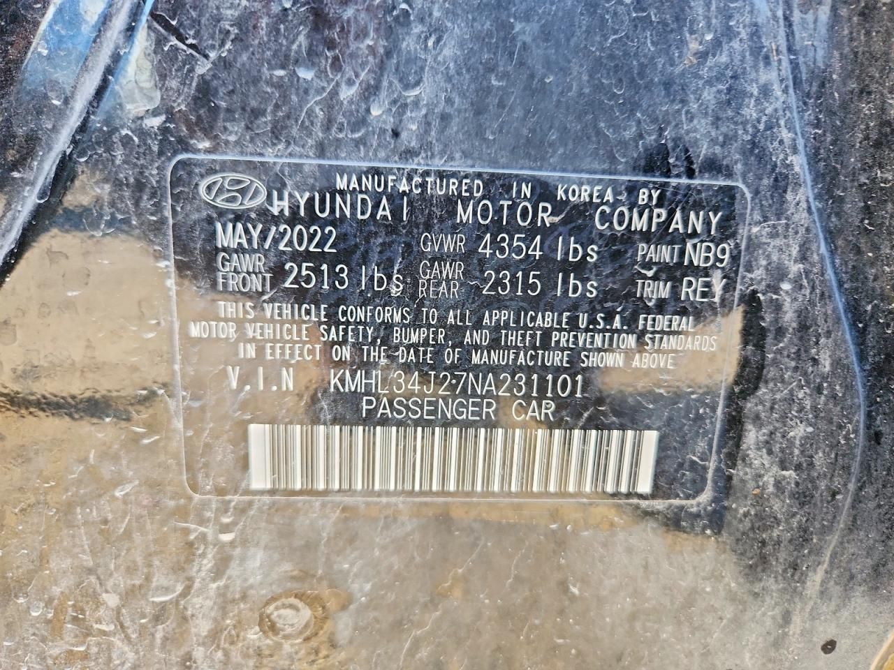 2022 Hyundai Sonata Limited