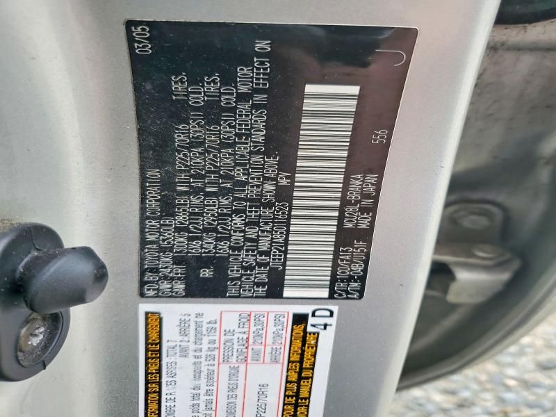 2005 Toyota Highlander Limited