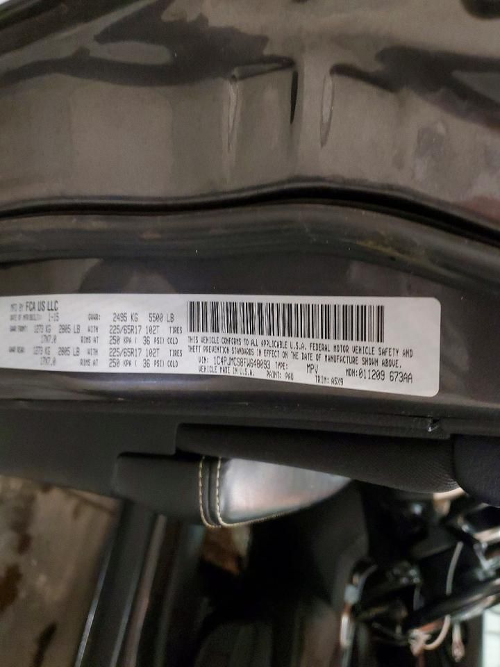 2015 Jeep Cherokee Latitude