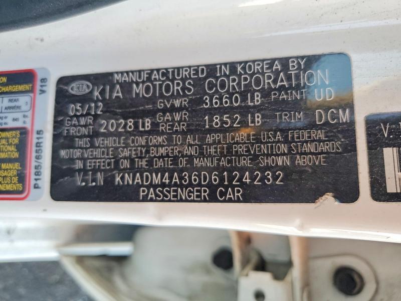 2013 KIA Rio lx