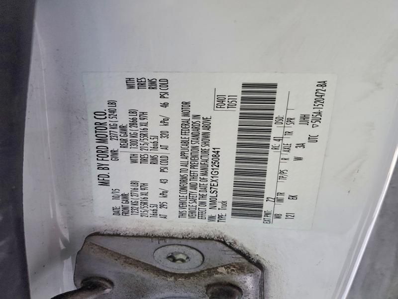 2016 Ford Transit Connect Utility / Service Van