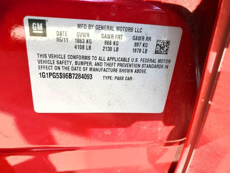 2011 Chevrolet Cruze lt