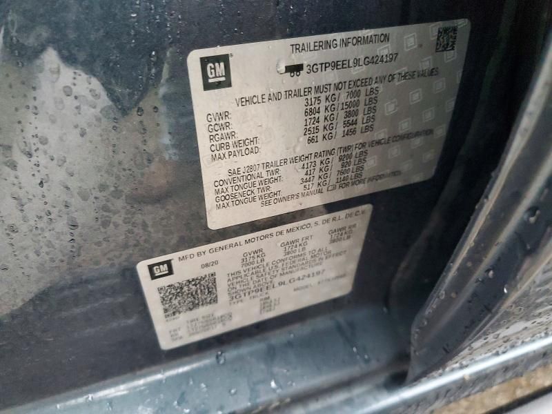 2020 GMC Sierra K1500 AT4