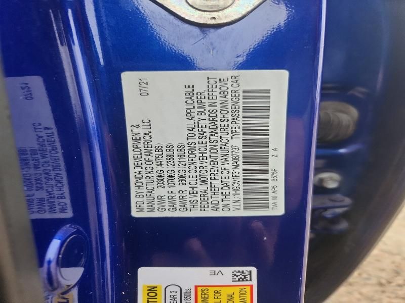 2021 Honda Accord Sport