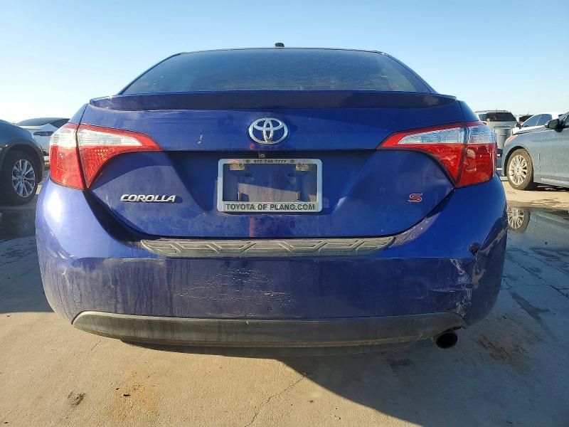 2015 Toyota Corolla l
