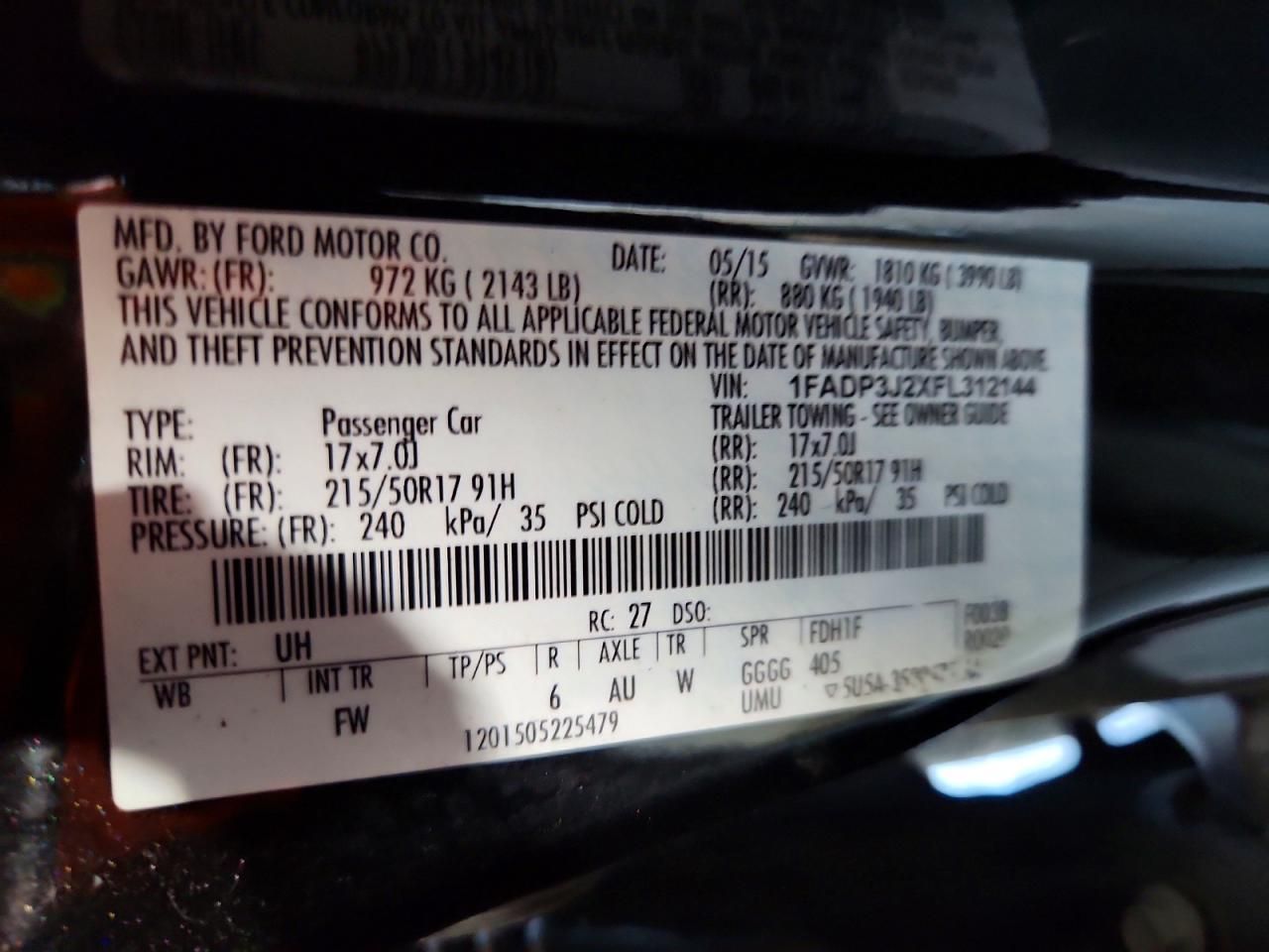 2015 Ford Focus Titanium