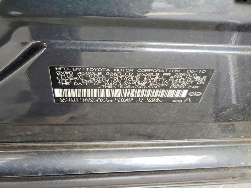 2010 Lexus Es 350