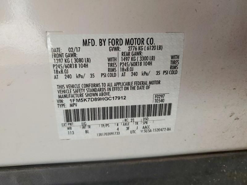 2017 Ford Explorer xlt