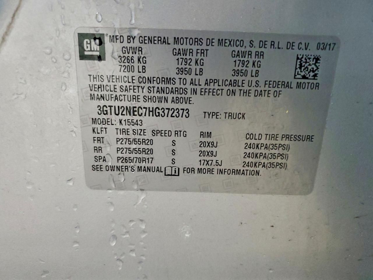 2017 GMC Sierra K1500 slt