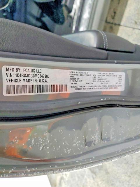 2021 Dodge Durango gt