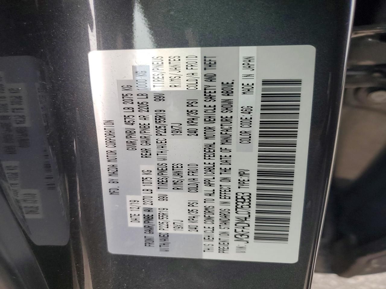 2020 Mazda Cx-5 Grand Touring