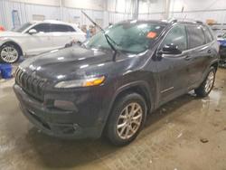 Jeep salvage cars for sale: 2014 Jeep Cherokee Latitude