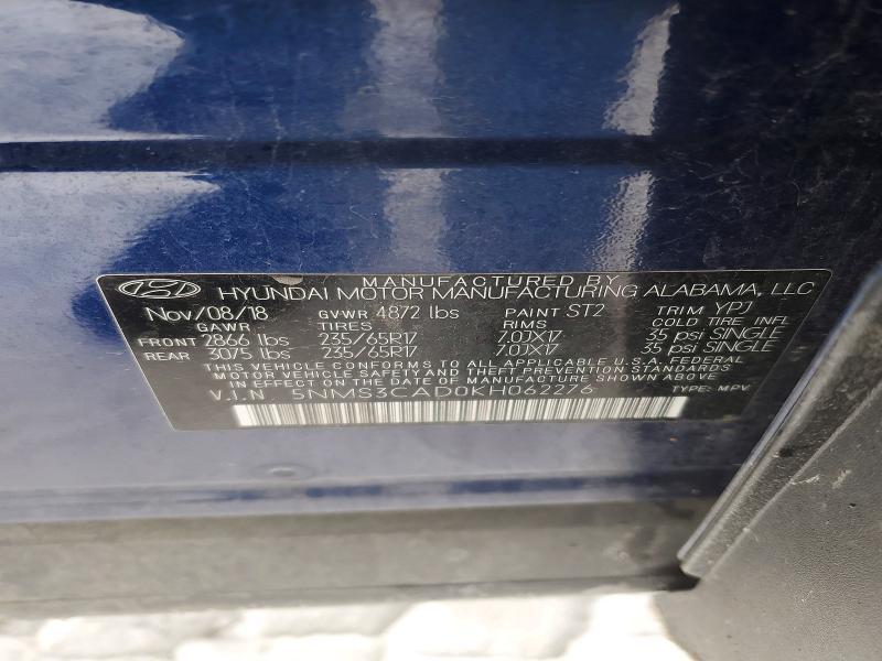 2019 Hyundai Santa fe