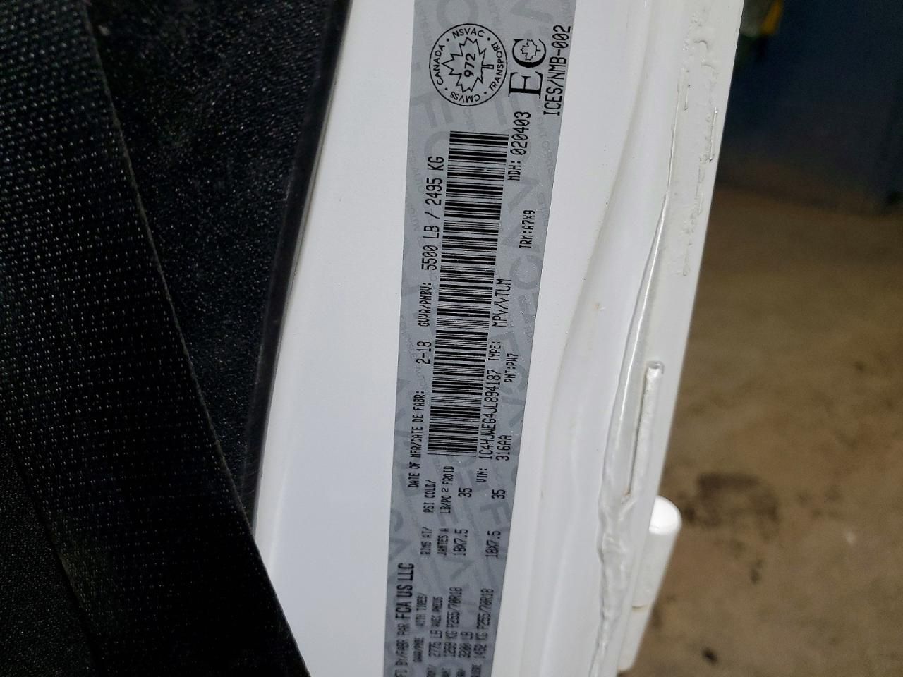 2018 Jeep Wrangler Unlimited Sahara