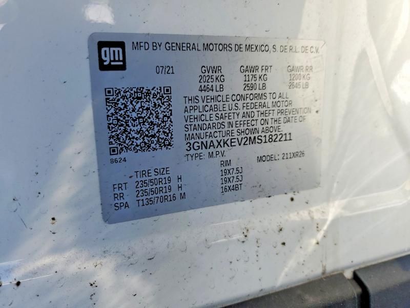 2021 Chevrolet Equinox lt