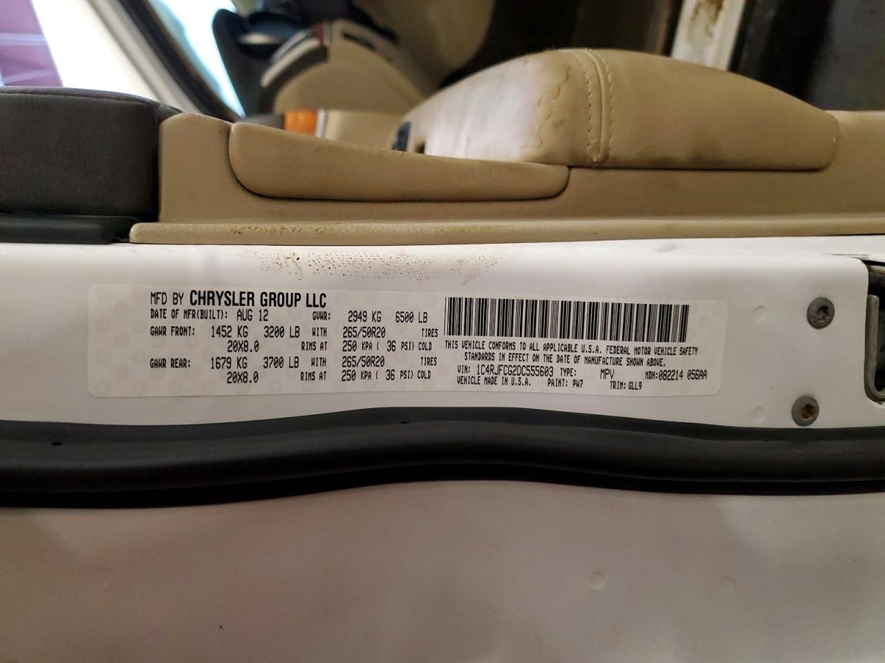 2013 Jeep Grand Cherokee Overland