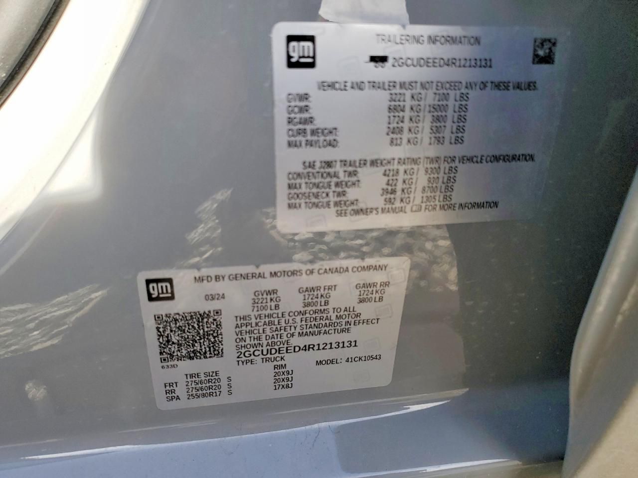 2024 Chevrolet Silverado K1500 rst