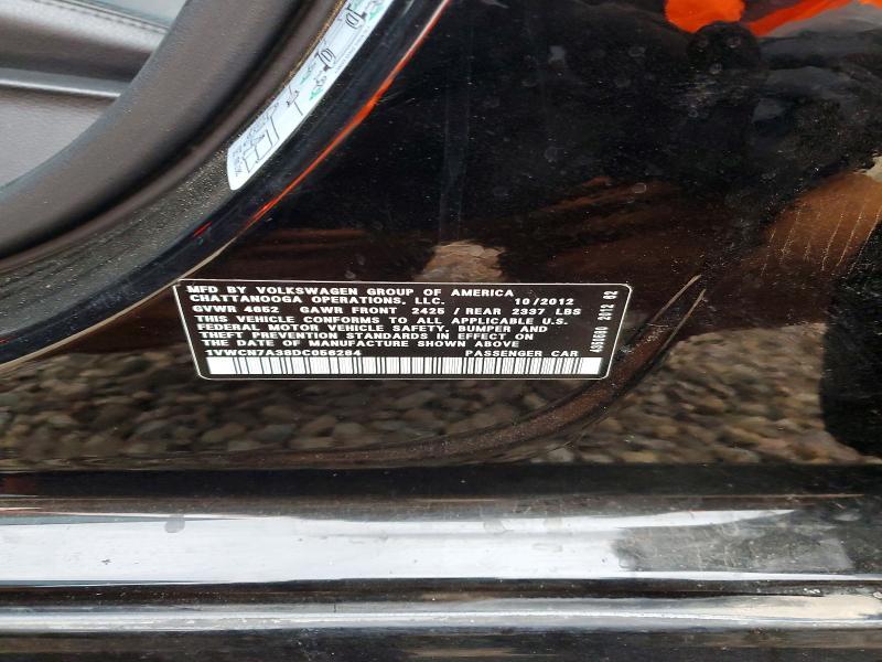 2013 Volkswagen Passat sel