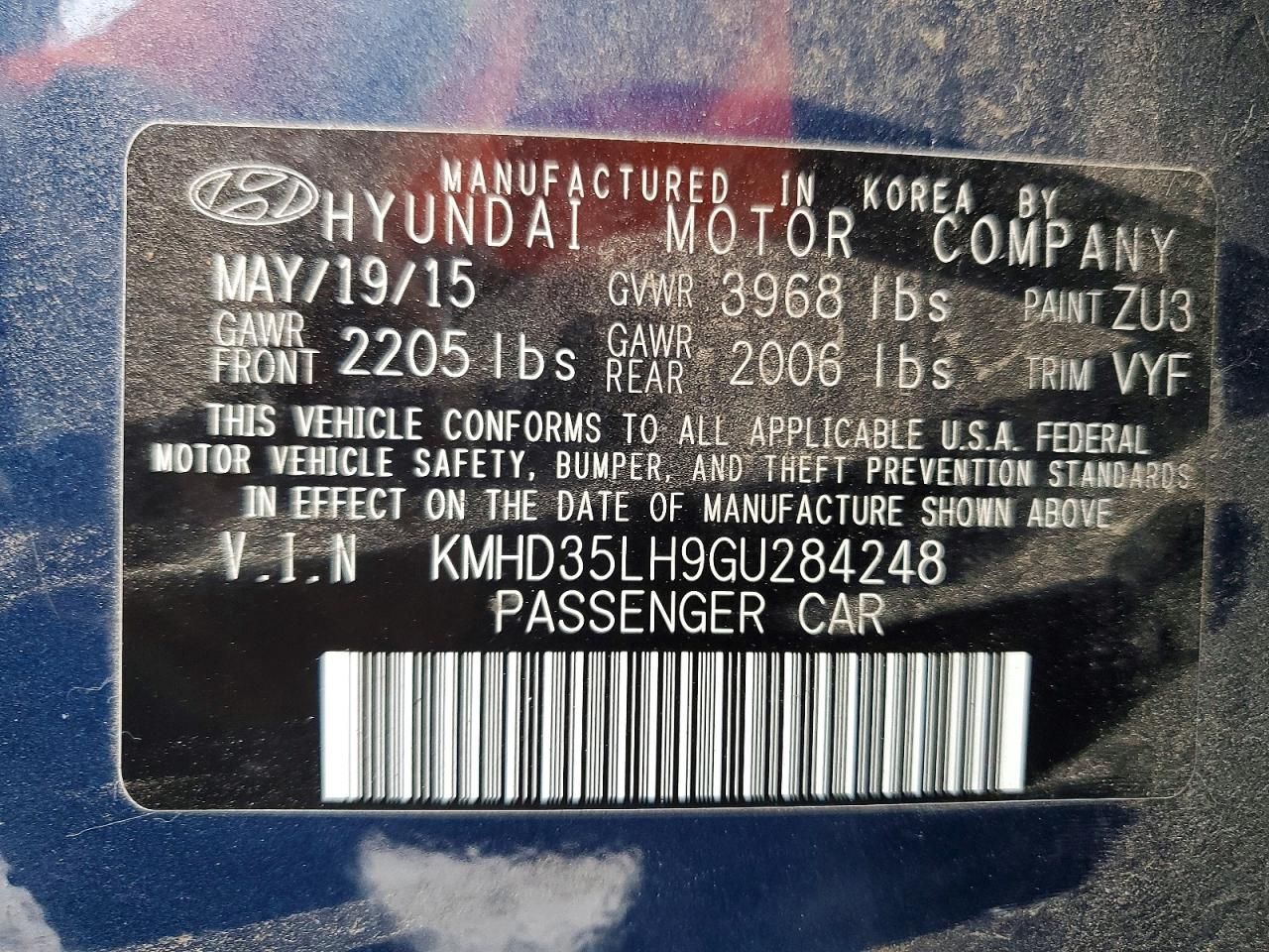 2016 Hyundai Elantra gt