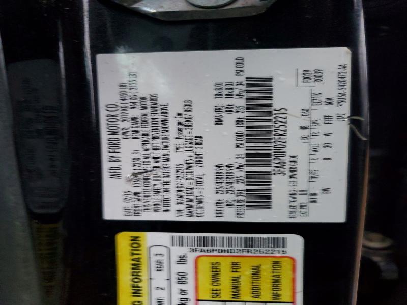 2015 Ford Fusion se