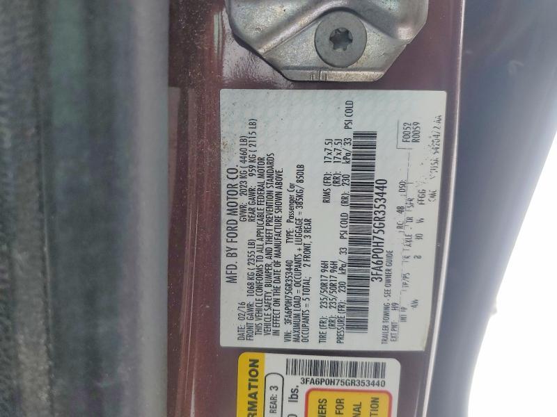 2016 Ford Fusion se