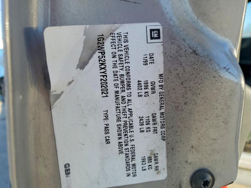 2000 Pontiac Grand Prix gt