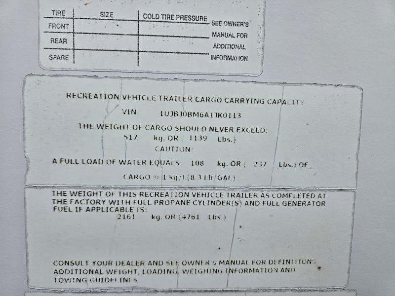 2011 Jayco Jay Feather Camper