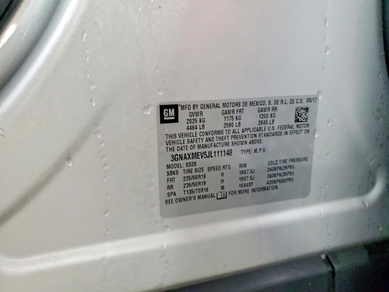 2018 Chevrolet Equinox Premier