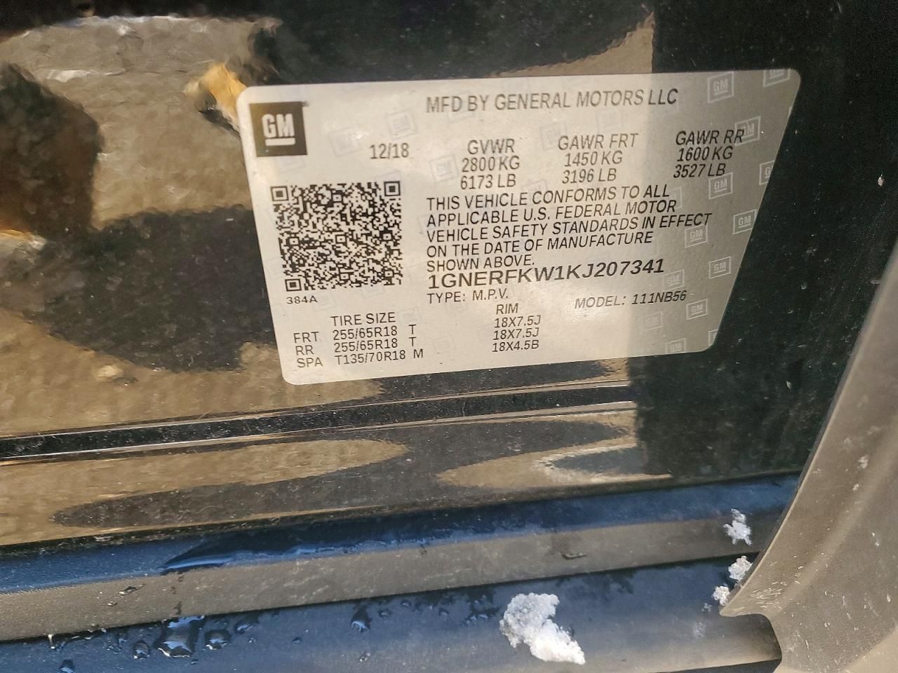 2019 Chevrolet Traverse ls