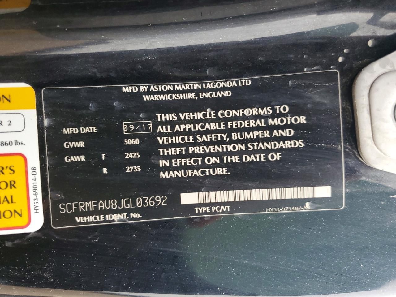 2018 Aston Martin Db11