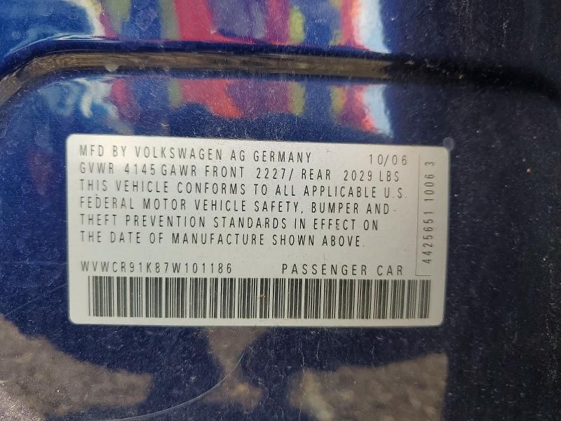 2007 Volkswagen Rabbit