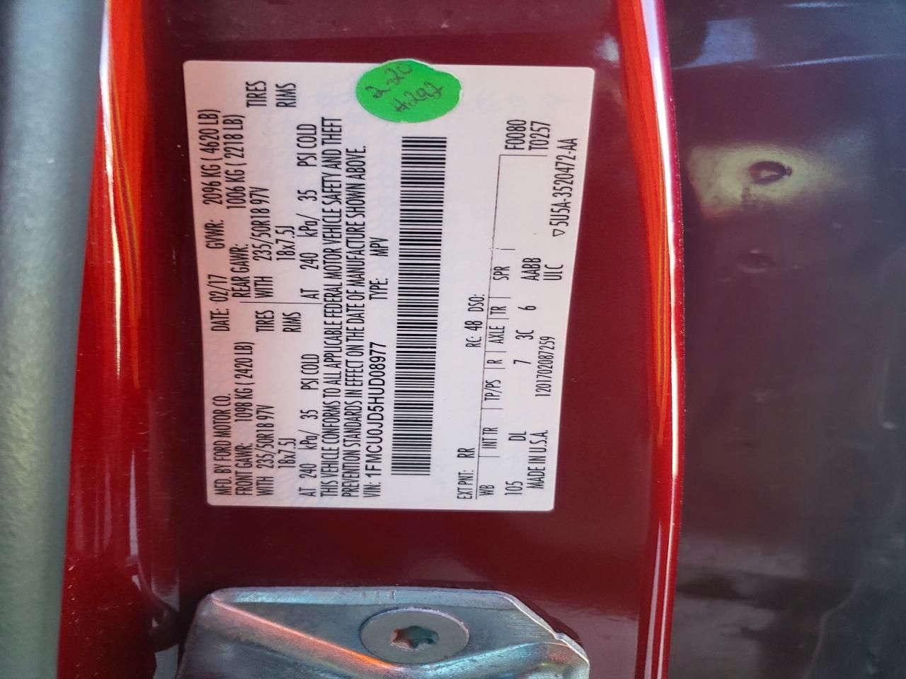 2017 Ford Escape Titanium