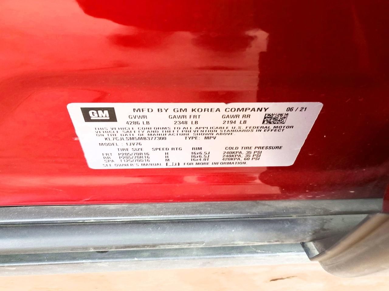 2021 Chevrolet Trax 1LT