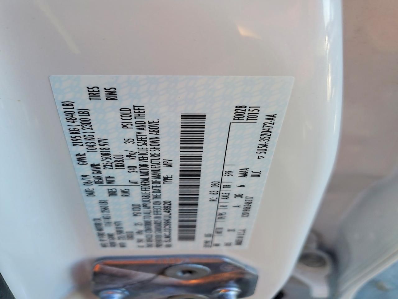 2019 Lincoln Mkc Select