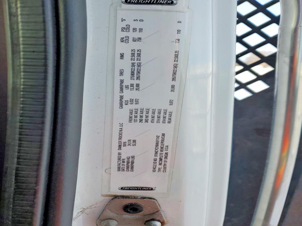 2017 Freightliner Business Class M2 Flatbed Truck