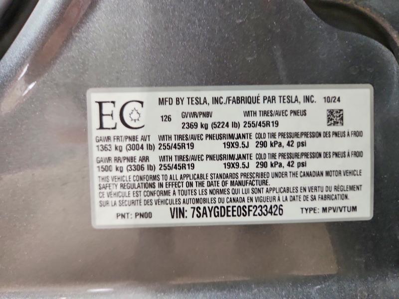 2025 Tesla Model y